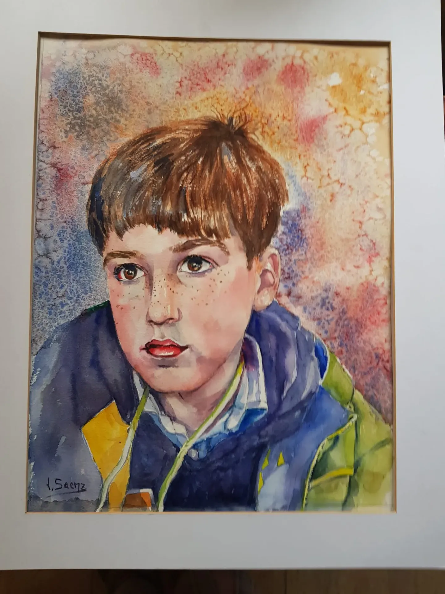 Juventud en colores: Un análisis del uso de la acuarela en retratos infantiles