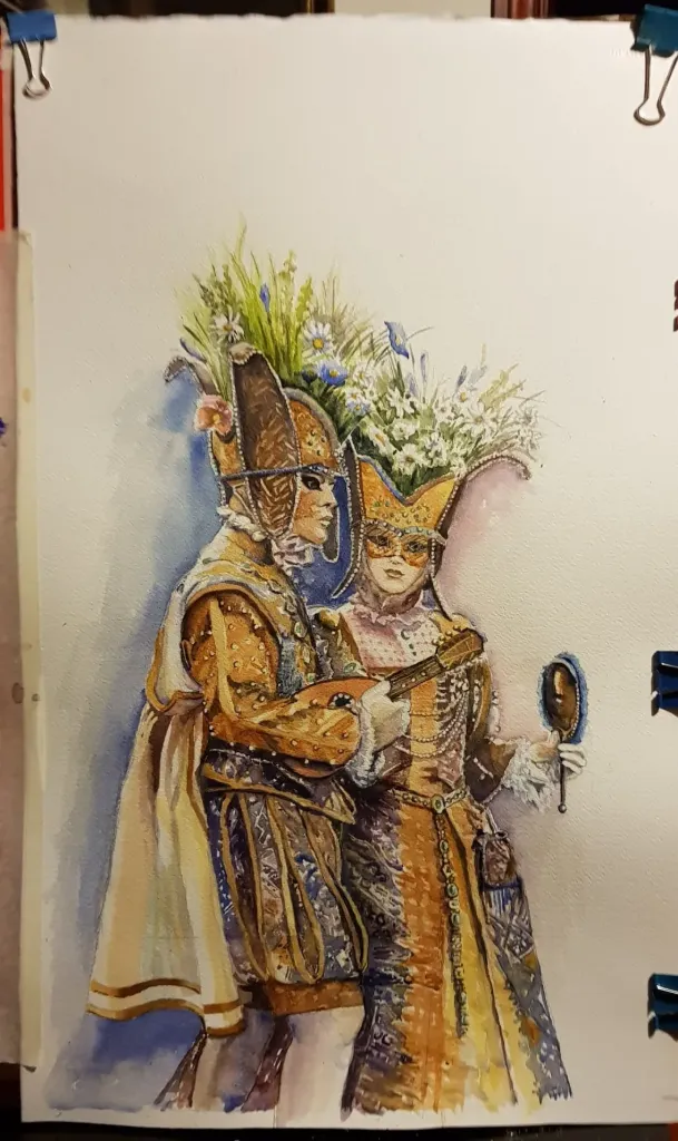 Ecos del carnaval: Música y misterio en Venecia