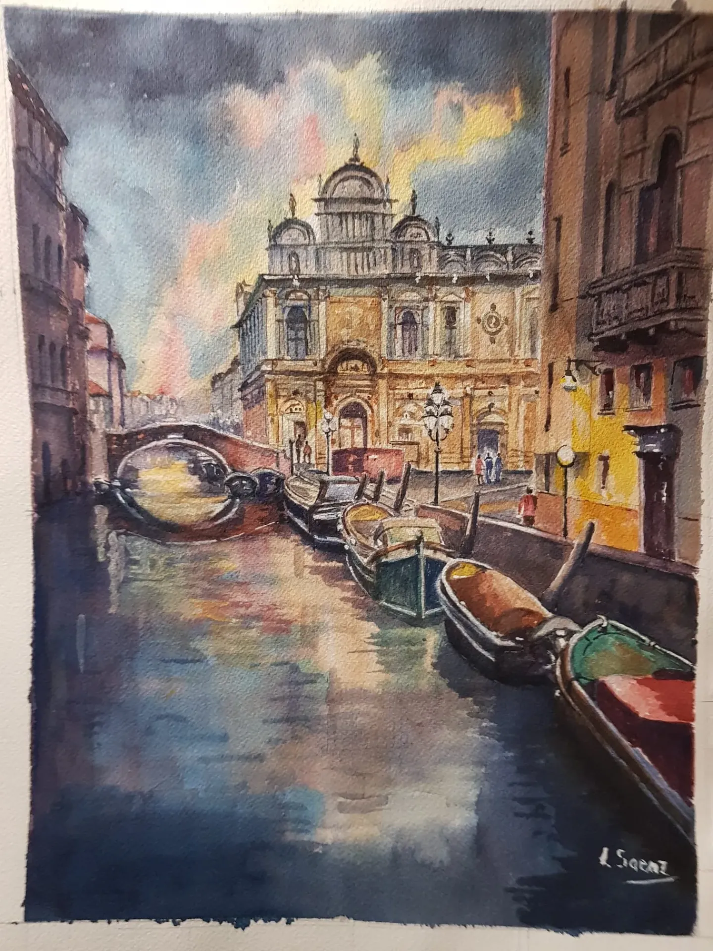 Un crepúsculo Veneciano: Entre el esplendor y la sombra.